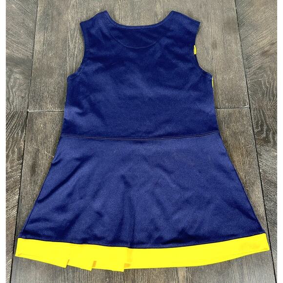 NCAA University Of Michigan Wolverines Cheerleader Dress 4T Adidas Sewn - Picture 6 of 10